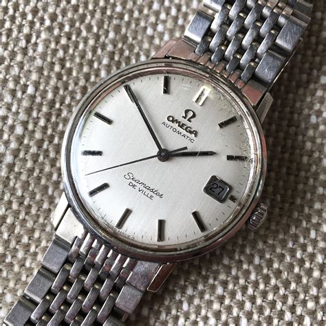 omega watch 70s|vintage omega stainless steel watch.